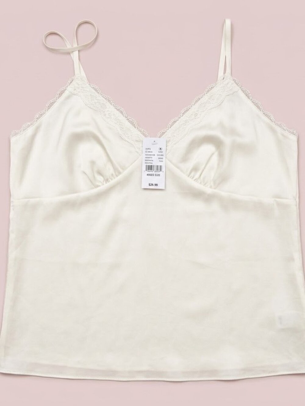 NWT Pacsun/L.A. Hearts White Lace Camisole Top